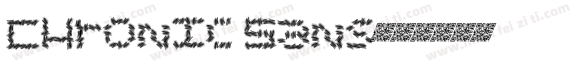 Chronic Sans字体转换